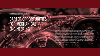 Mechanical Engineering template google slides business