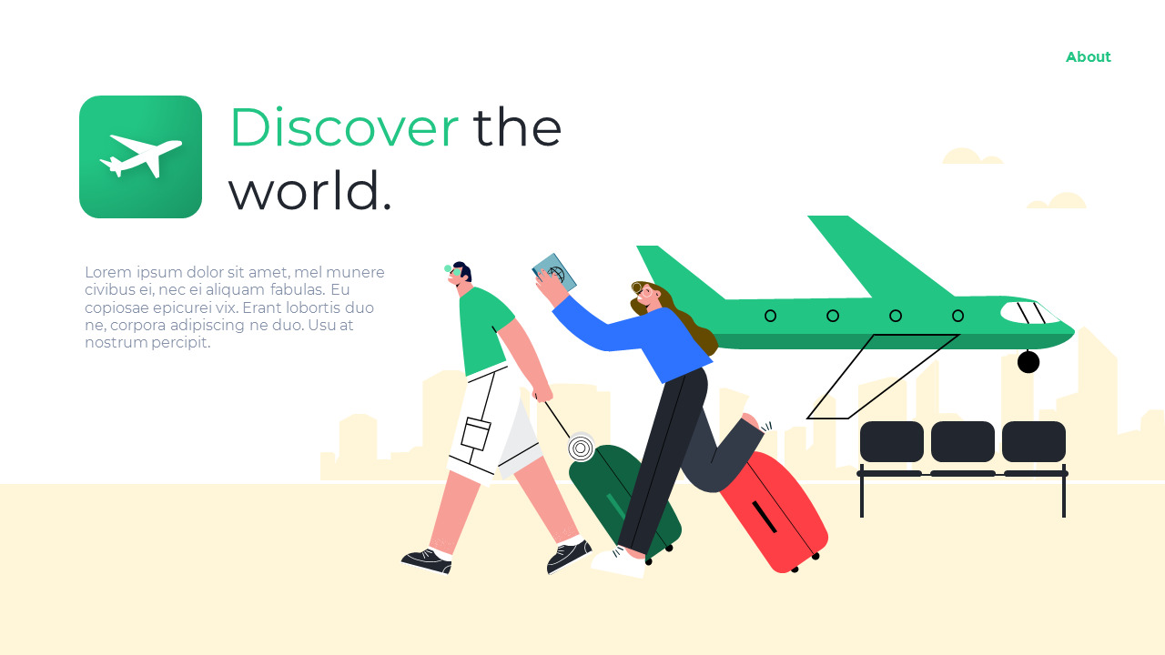 Travel Guide App slide deck