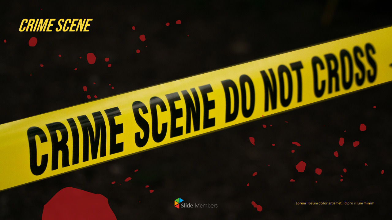Crime Scene PowerPoint Presentation Examples crime-scene-powerpoint-presentation-examples