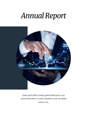 2023 Annual Report google slides presentation slides