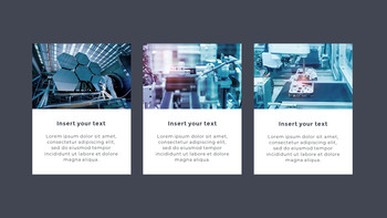 Factory Industrial template google slides business