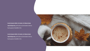 Winter Teatime creative presentation templates_18