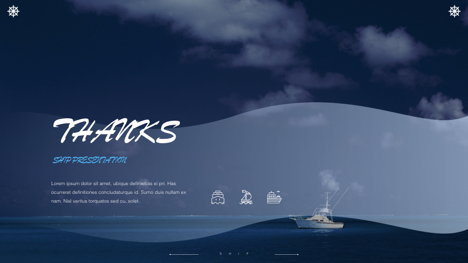 Ship Theme Keynote Design
