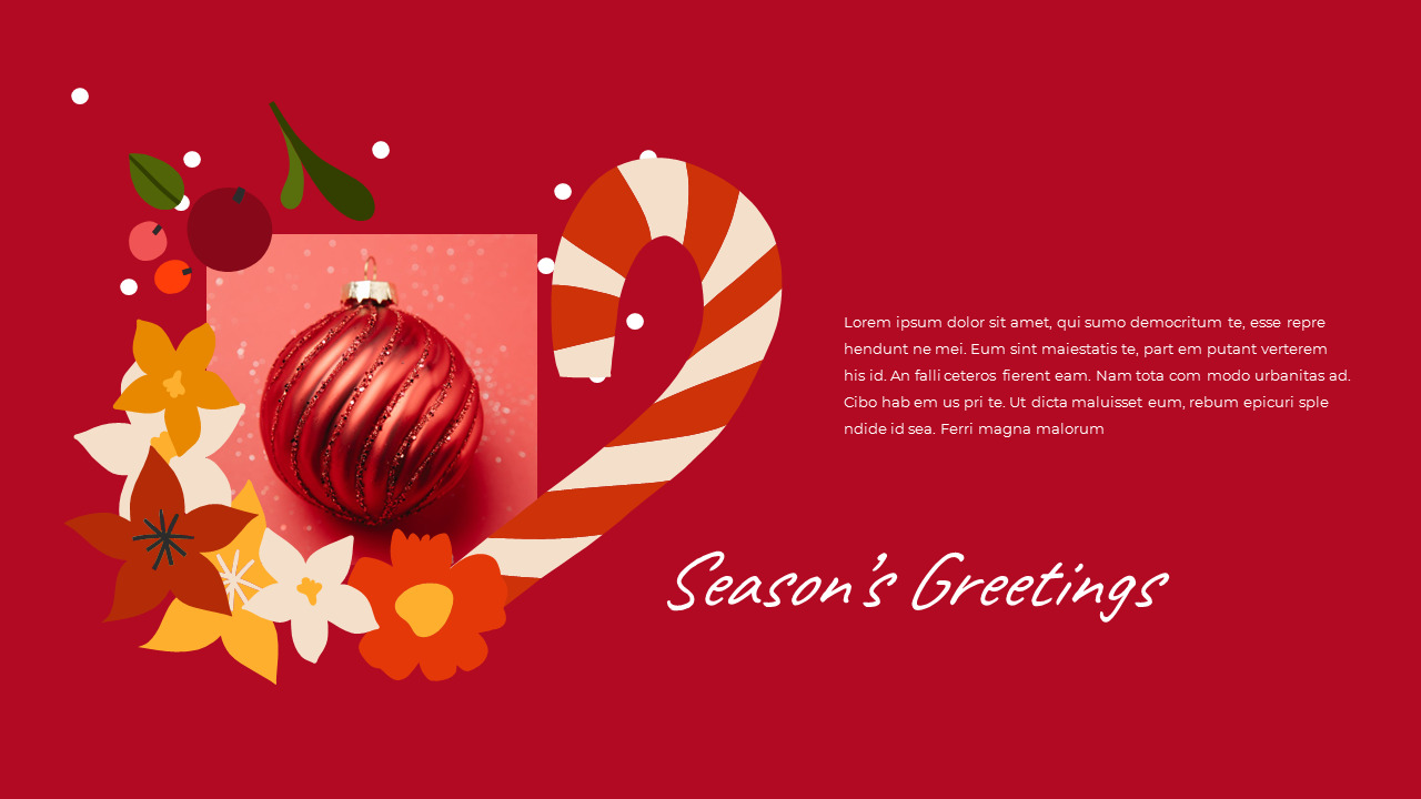 This Christmas google slides presentation slides