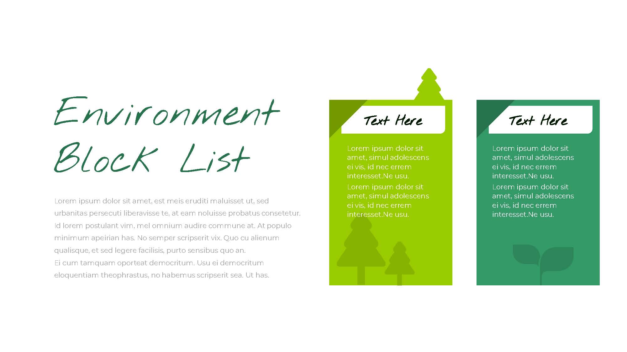 Botanical Google Slides Themes for Presentations