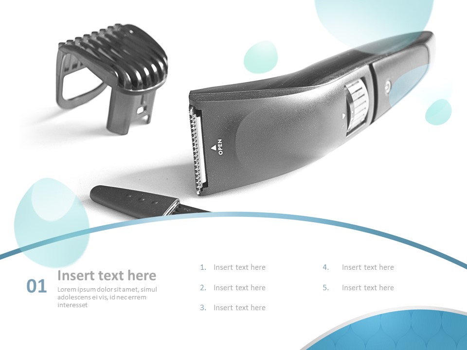 Electric Razor - Free Presentation Templates_03