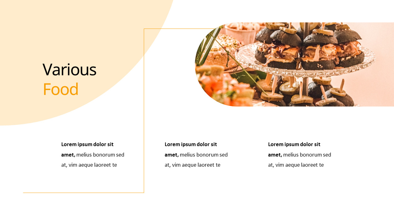 Buffet PowerPoint de Google Docs|Negocio|Diapositivas