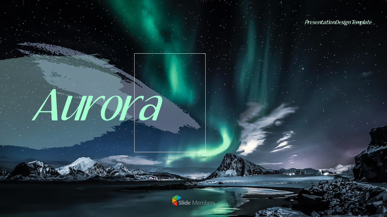 Aurora Simple Presentation Google Slides Template