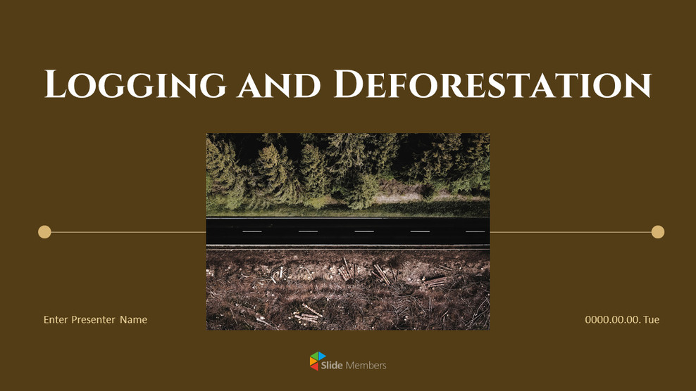 Exploitation forestière et déforestation développer powerpoint_01