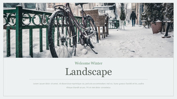 Winterlandschaft Beste PowerPoint-Vorlagen_06