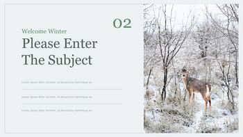 Winter Landscape Best PowerPoint Templates_11