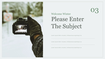 Winter Landscape Best PowerPoint Templates_14