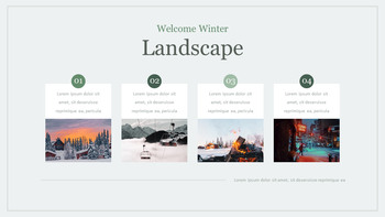 Winter Landscape Best PowerPoint Templates_16