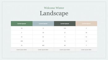 Winter Landscape Best PowerPoint Templates_23