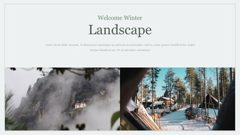 Winter Landscape Best PowerPoint Templates_24