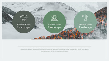 Winterlandschaft Beste PowerPoint-Vorlagen_25