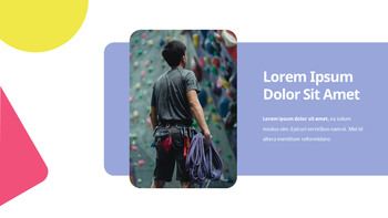 Sport Climbing ppt templates google slides template_20