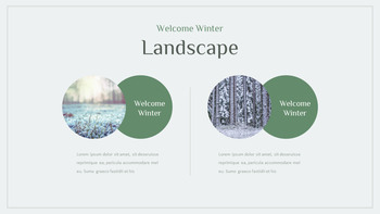 Winterlandschaft Präsentation auf Google ppt_27