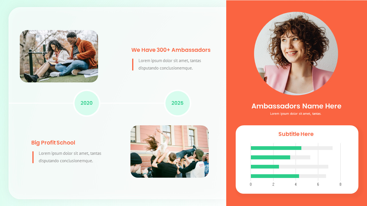 Global Ambassador Recruitment PowerPoint Template