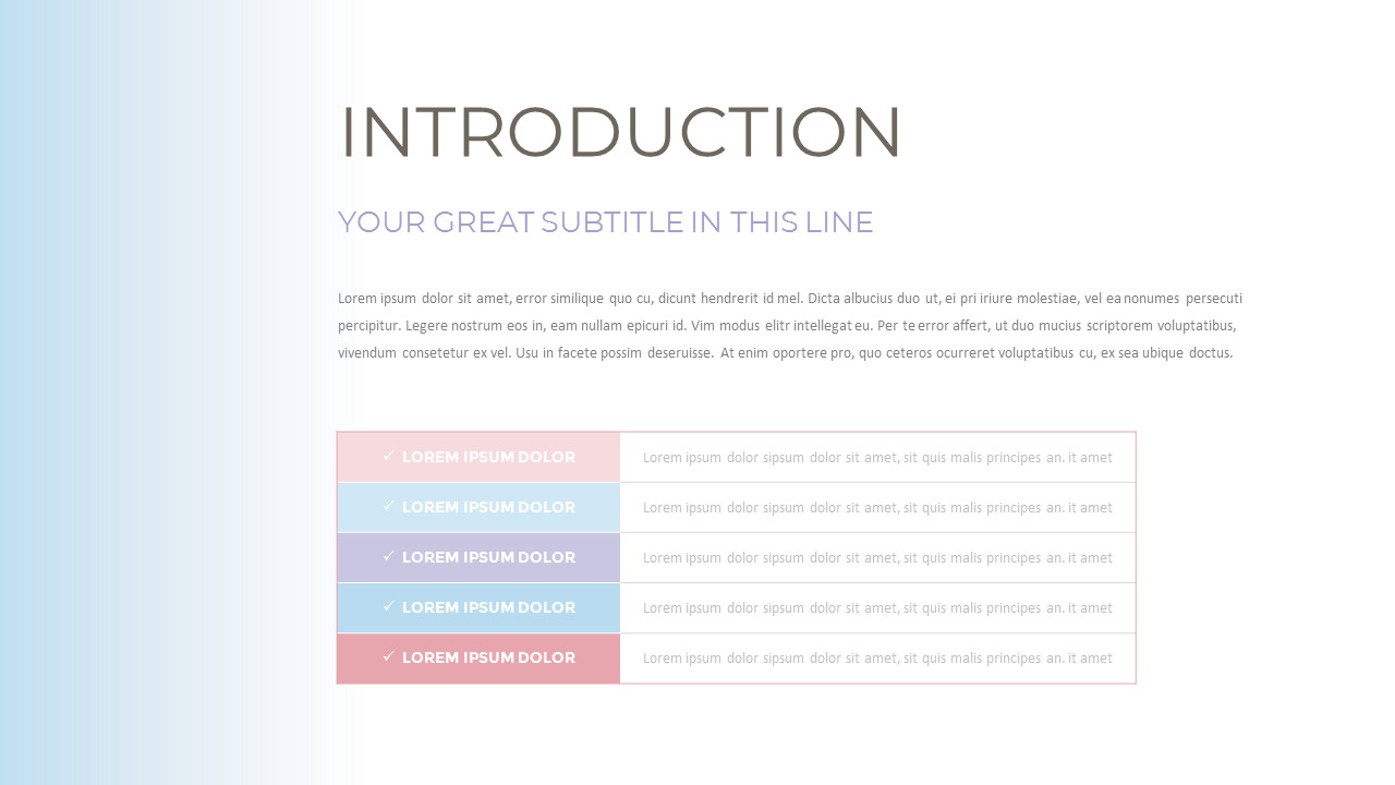Dessert Cafe Simple Google Slides Templates Business