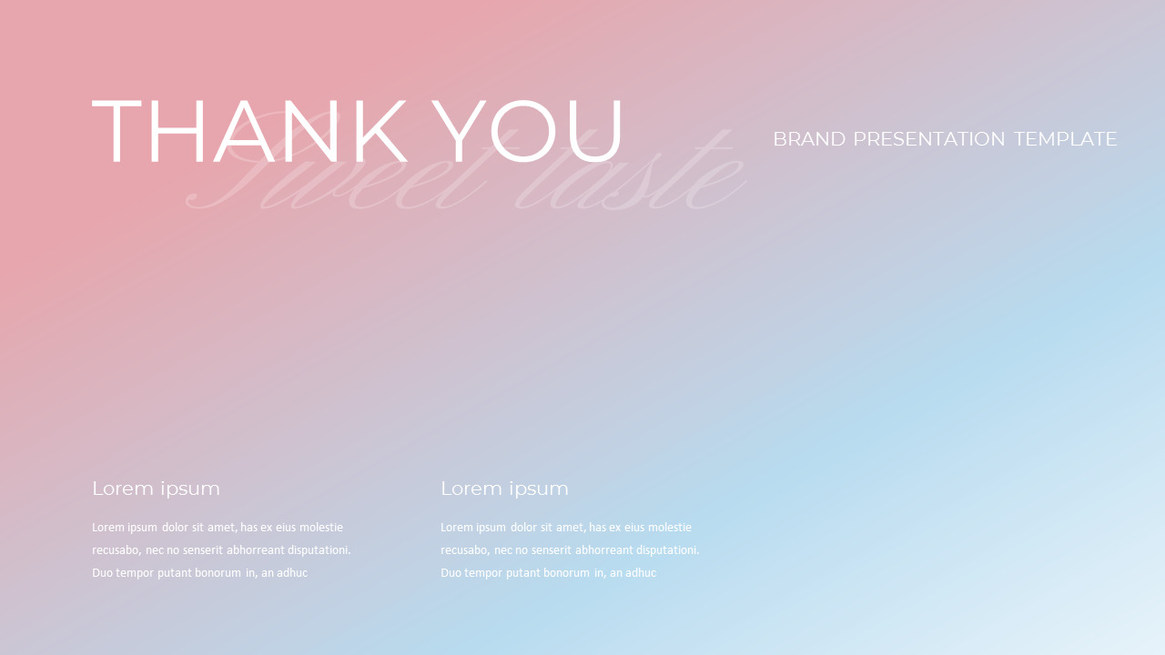 Dessert Cafe Simple Google Slides Templates Business