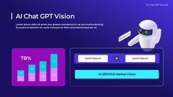 AIチャットGPTサービス ベストパワーポイントテンプレート_16