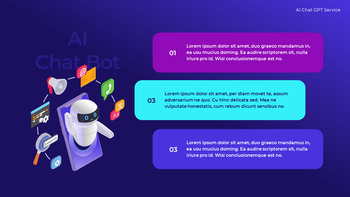 AIチャットGPTサービス ベストパワーポイントテンプレート_22