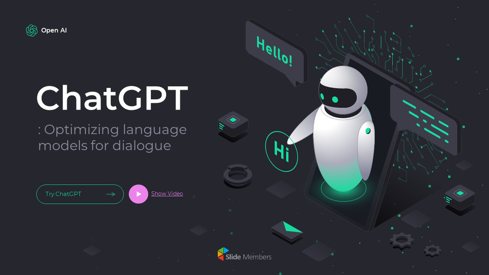ChatGPT OpenAI Investor Pitch Deck PowerPoint Template ChatGPT OpenAI Investor Pitch Deck PowerPoint Template