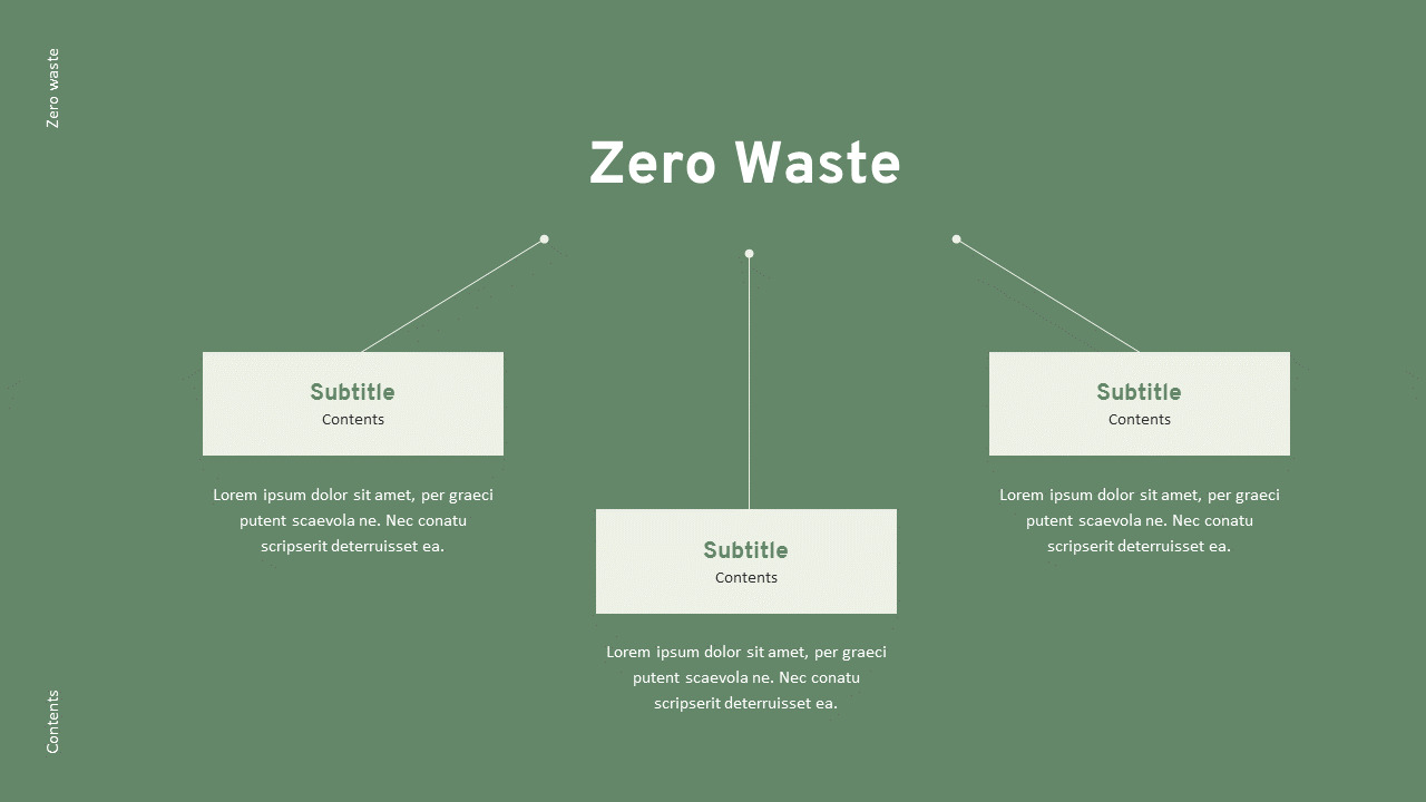Zero Waste premium PowerPoint Templates