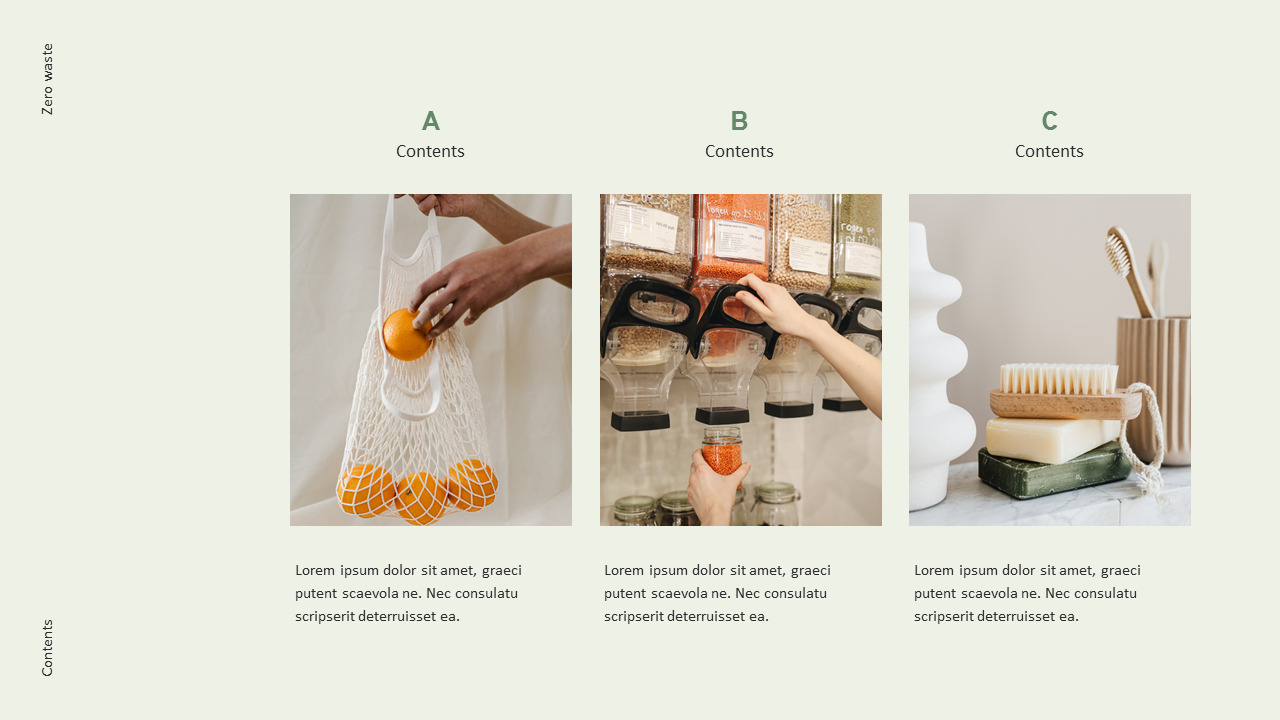 Zero Waste premium PowerPoint Templates