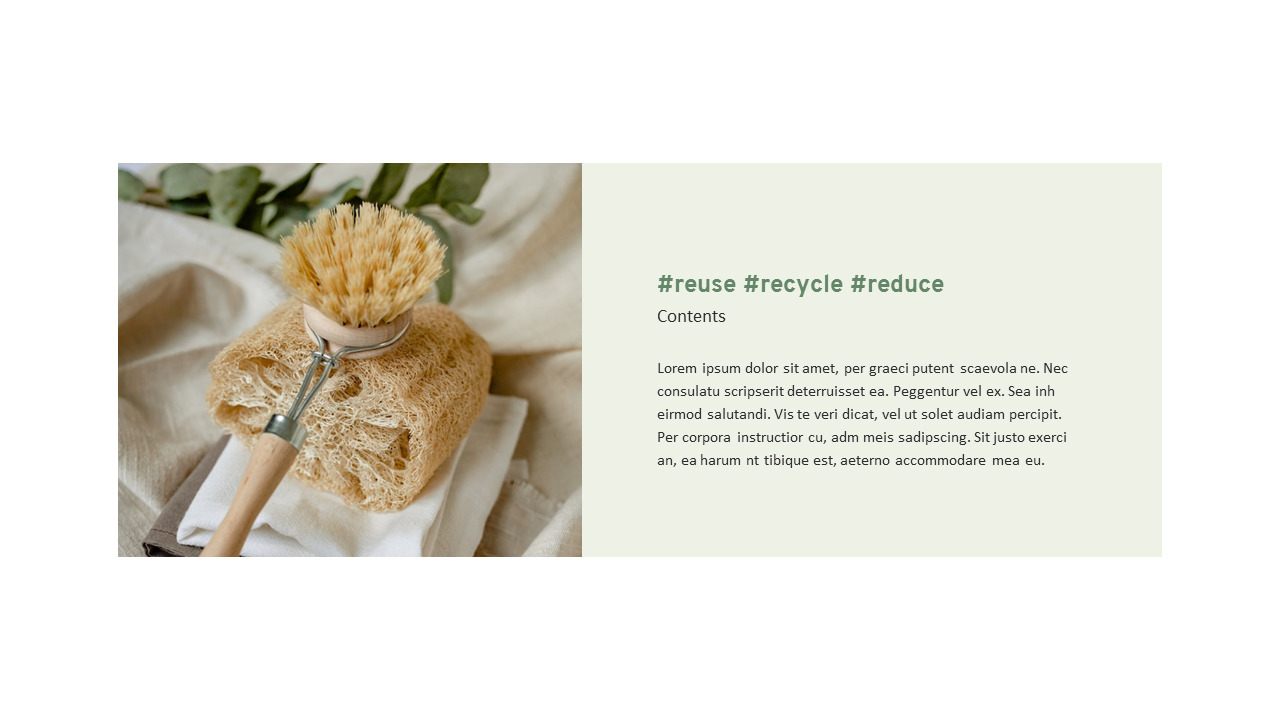 Zero Waste premium PowerPoint Templates