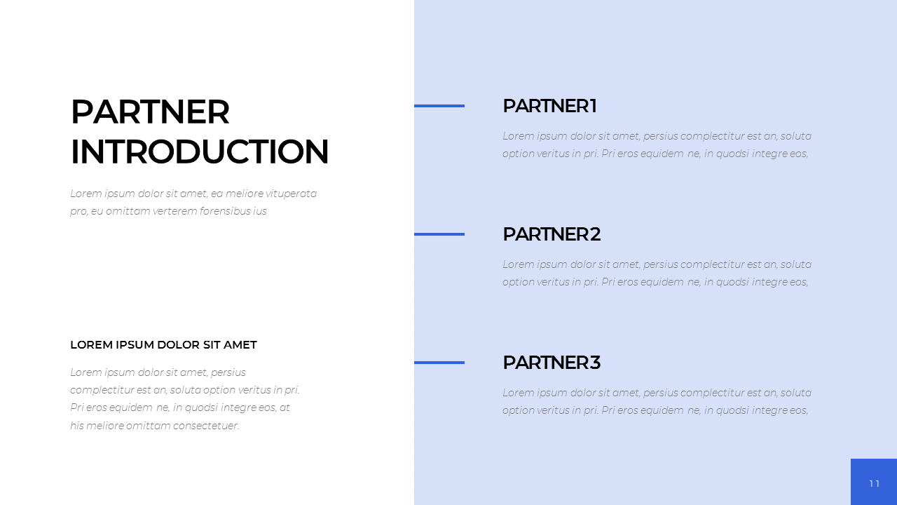Business Meeting Simple Google Templates Slides