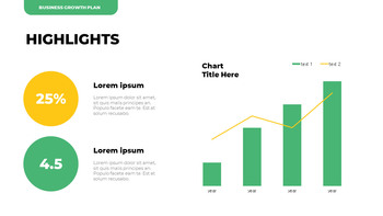 Modello PowerPoint per il piano di crescita di una startup – Gold Momentum Deck_05