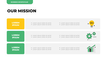 Modello PowerPoint per il piano di crescita di una startup – Gold Momentum Deck_07