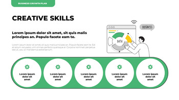 Modello PowerPoint per il piano di crescita di una startup – Gold Momentum Deck_14