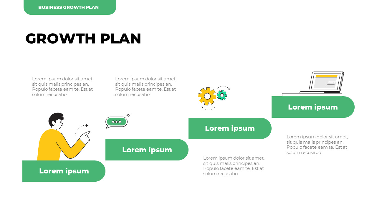 Startup Business Growth Plan Templates for PowerPoint