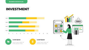 Modello PowerPoint per il piano di crescita di una startup – Gold Momentum Deck_24