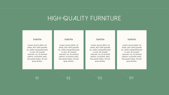 Home & Living Interior ppt template for pitch deck_12
