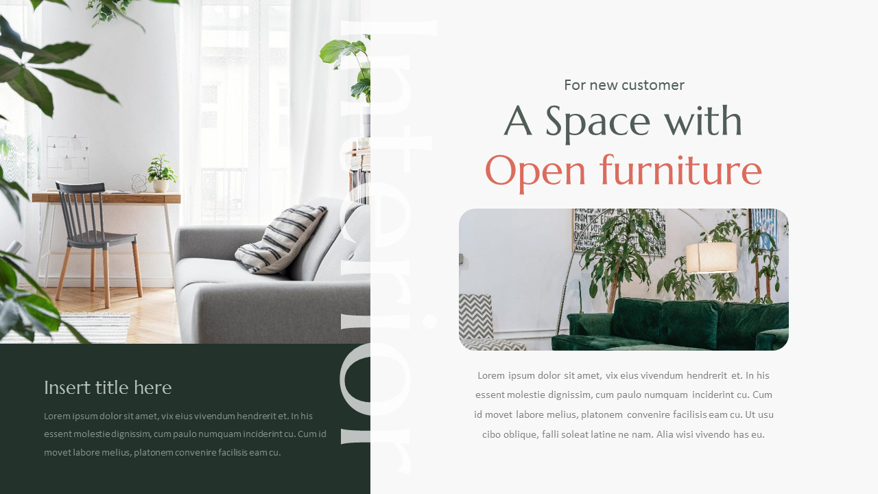 Co-Living Space PowerPoint Template – Warm Terracotta Deck