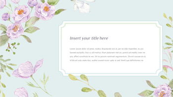 Spring Flowers Design pitch deck powerpoint templates_04