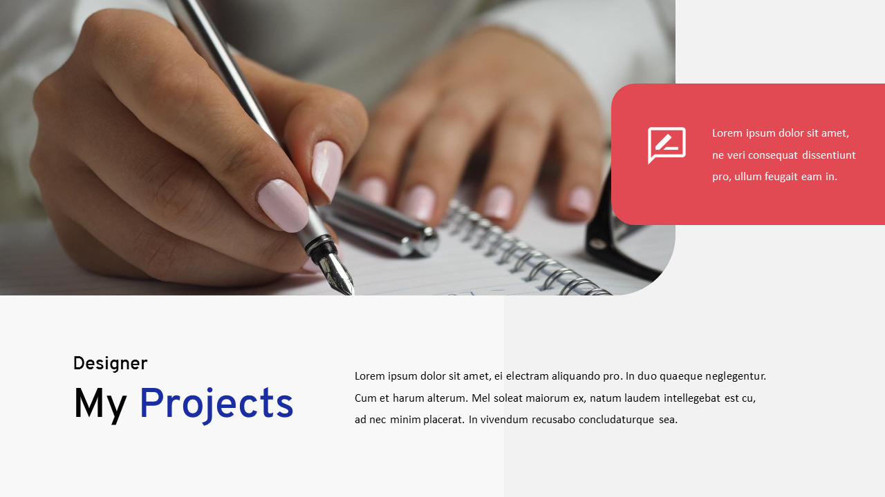 Self Introduction creative presentation templates