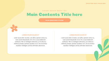 复活节 专业的谷歌幻灯片演示_10