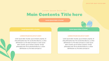 复活节 专业的谷歌幻灯片演示_19