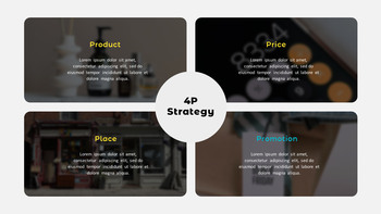 Business Marketing Strategy PowerPoint Template – Teal Growth Deck