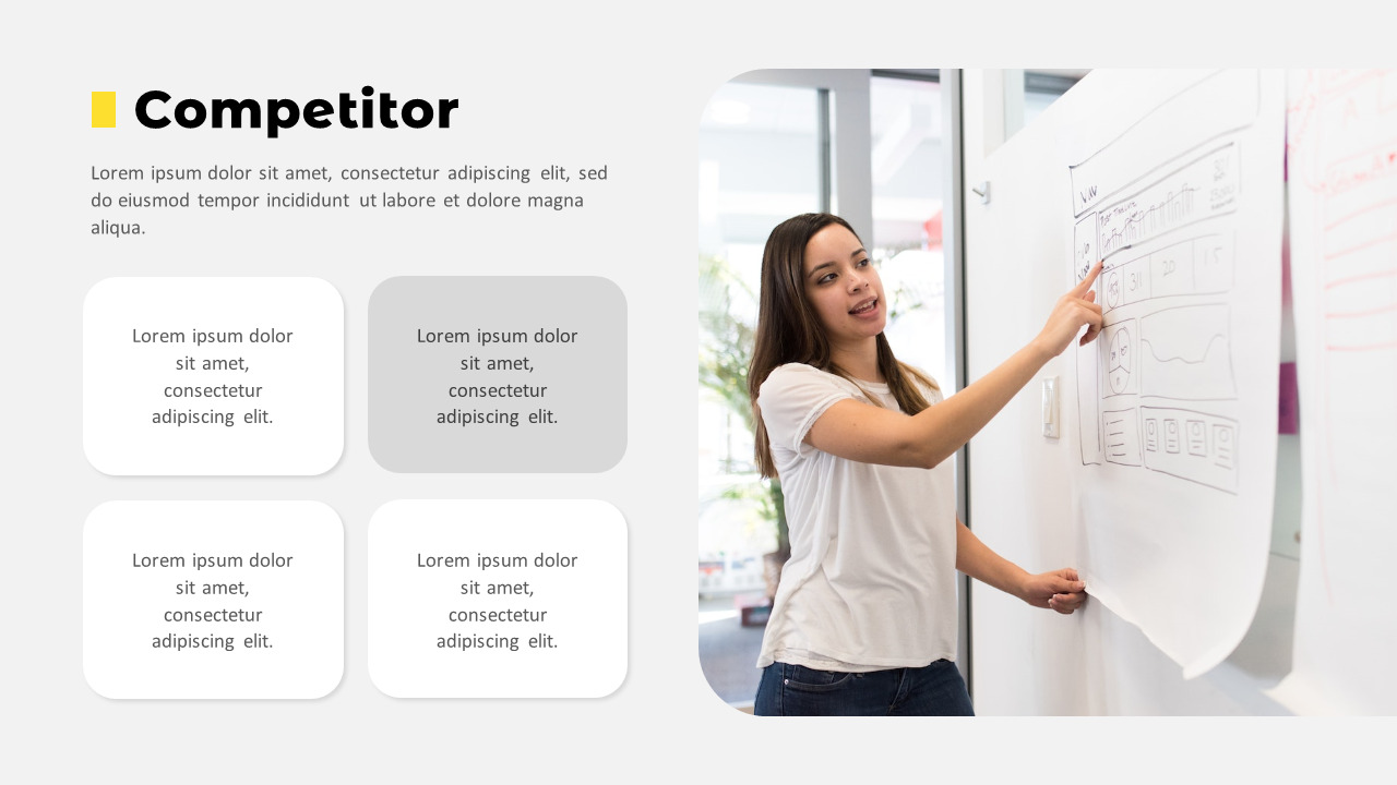 Business Marketing Strategy PowerPoint Template – Teal Growth Deck