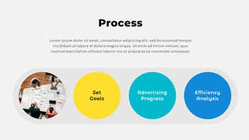 Business Marketing Strategy PowerPoint Template – Teal Growth Deck