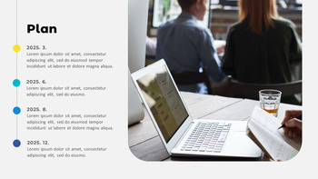 Business Marketing Strategy PowerPoint Template – Teal Growth Deck