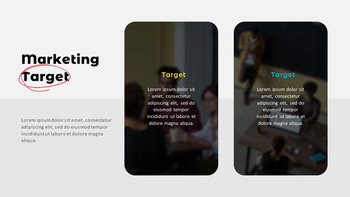 Business Marketing Strategy PowerPoint Template – Teal Growth Deck