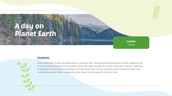 Earth day best ppt template_24