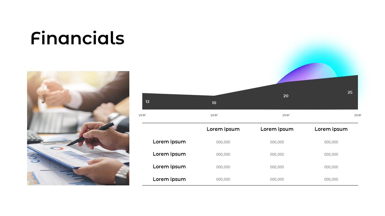 Abstract Gradient Design Business Proposal startup pitch deck ppt